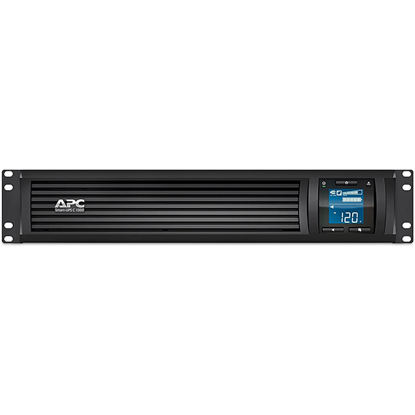 APC 1000VA Smart UPS with SmartConnect, SMC1000-2UC Rack Mount UPS Battery Backup, Sinewave, AVR, 120V, Line Interactive Uninterruptible Power Supply Black3