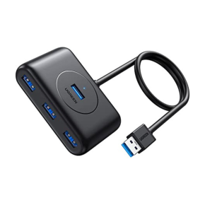 UGREEN 4-Port USB 3.0 Hub with USB-C & USB-A 2-in-1 interface 1M Black – CR113 – UG-408504