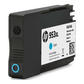 HP 953XL High Yield Cyan Original Ink Cartridge- F6U16AE3