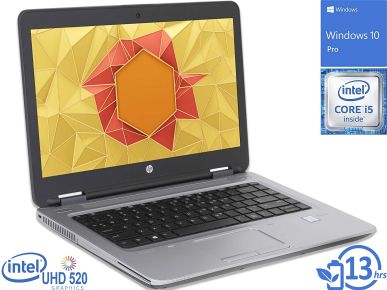 HP ProBook 640 G2 Laptop, 14 Inch FHD Display, Intel Core i5-6300U Upto 3.0GHz, 8GB RAM, 128GB NVMe SSD, DVDRW, DisplayPort, Thunderbolt, Wi-Fi, Bluetooth, Windows 10 Pro2