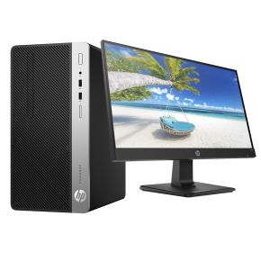 HP ProDesk 480 G4 MicroTower Intel Core i5 7th Gen 8GB RAM 1TB HDD 18.5 inch FHD monitor