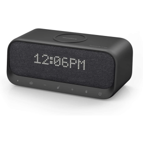 Bluetooth Speaker, Soundcore Wakey Bluetooth Speaker Powered by Anker, Alarm Clock, Stereo Sound, FM Radio, White Noise, Qi Wireless Charger with 7.5W Charging