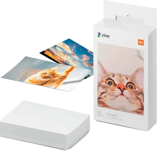 MI PORTABLE PHOTO PRINTER PAPER (2X3-INCH, 20-SHEETS)0