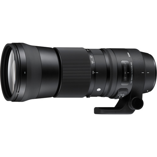 Sigma 150-600mm f/5-6.3 DG OS HSM Contemporary Lens for Nikon F  Joining the Global Vision lineup, the Sigma 150-600mm f/5-6.3 DG OS HSM Contemporary Lens for Nikon F from Sigma is designed for Nikon F-mount cameras and brings versatile super 3
