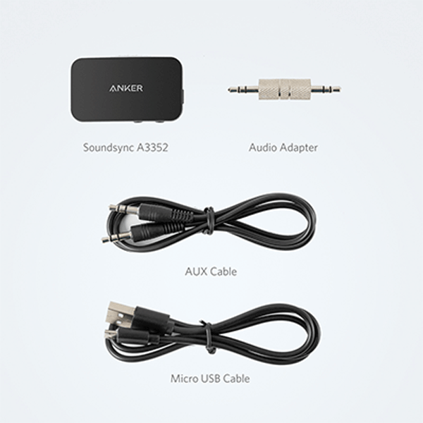 Anker Soundsync A3352 Bluetooth Receiver - Black (AK-A3352011)4