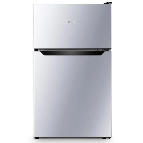 Hisense REF091DR 91L Double Door Fridge – Silver0