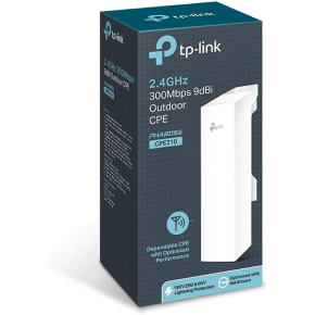 TP-Link CPE210 2.4 GHz N-300 9 dBi Outdoor Customer-Premises Equipment4