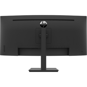 HP M34d 34' WQHD Curved Monitor, 1500R Curvature VA Display 100Hz Refresh Rate, 5ms Response Time, Height Adjustable, On Screen Controls, 1xDP / 1xHDMI/ USB-A 5Gbps / USB-B / USB-C- 3B1W4AS4