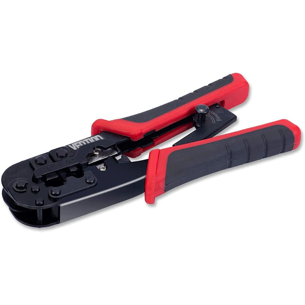 Vention RJ45 Crimping Tool Network Cable Crimper Cutting Tools Kits Crimping Stripper Punch Down RJ45 RJ12 RJ11 Ethernet Cable