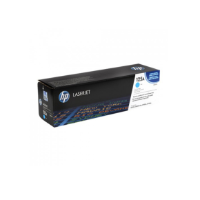 HP 125A Cyan Original LaserJet Toner Cartridge- CB541A3
