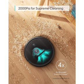 eufy by Anker, RoboVac G10 Hybrid, Robotic Vacuum Cleaner, Smart Dynamic Navigation, 2-in-1 Sweep and mop, Wi-Fi, Super-Slim, 2000Pa Strong Suction, Quiet, Self-Charging, for Hard Floors Only0