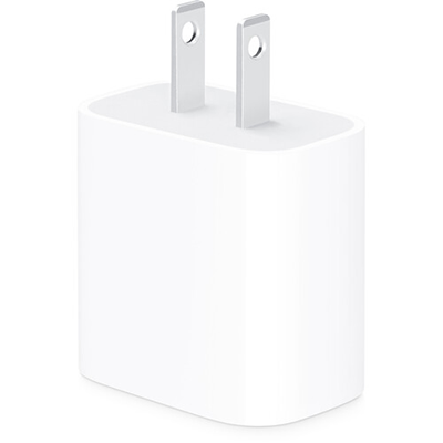 Apple - 20W USB-C Power Adapter - White - (MHJA3AM/A)