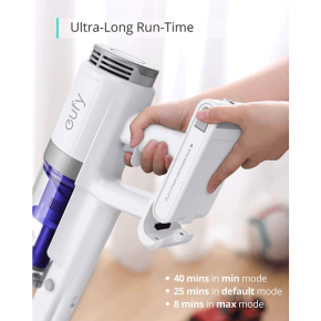 eufy by Anker, HomeVac S11 Go, Cordless Stick Vacuum Cleaner, Lightweight, Cordless, 120AW Suction Power, Detachable Battery, Cleans Carpet to Hard Floor- T2501K113