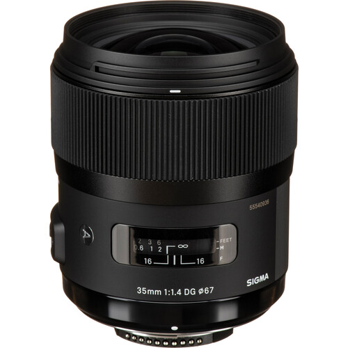 Sigma 35mm f/1.4 DG HSM Art Lens for Nikon F2