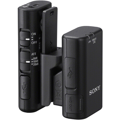 Sony ECM-W2BT Camera-Mount Digital Bluetooth Wireless Microphone3