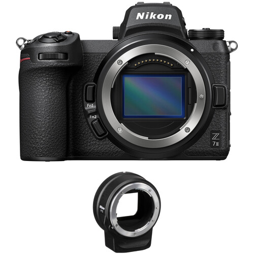 Nikon Z7 II Mirrorless Digital Camera Body with FTZ Adapter Kit0