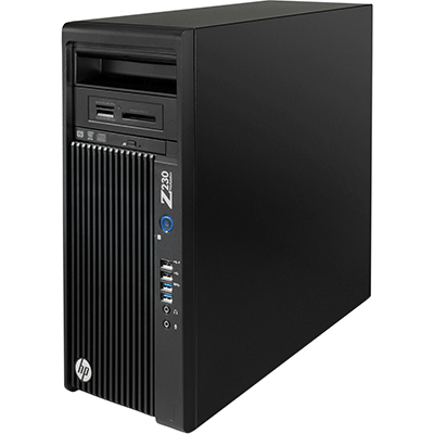 Hp Z230 Workstation (SFF) Cpu, i5-4th Generation, 4GB Ram, 500GB Hard Drive, 19