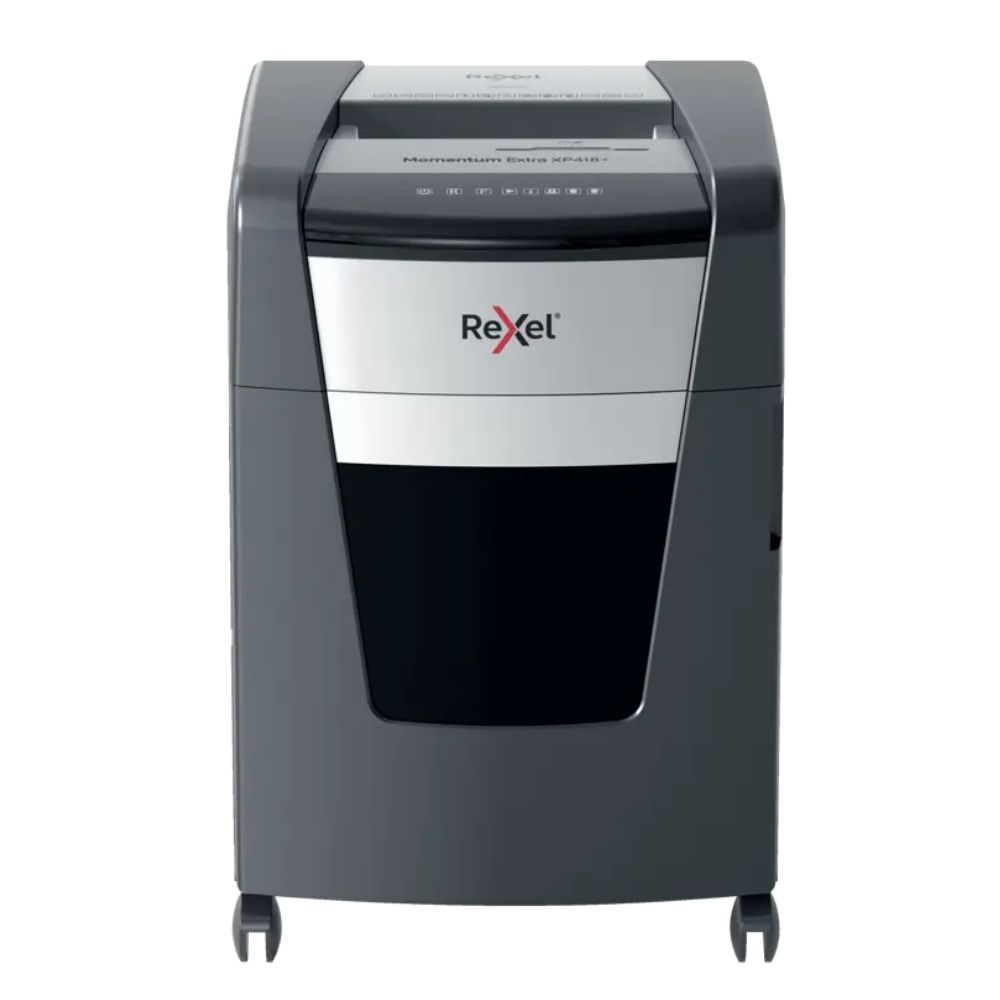 Rexel Momentum Extra XP418+ Jam Free Cross Cut Paper Shredder0