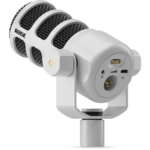 RODE PodMic USB and XLR Dynamic Broadcast Microphone (White)4
