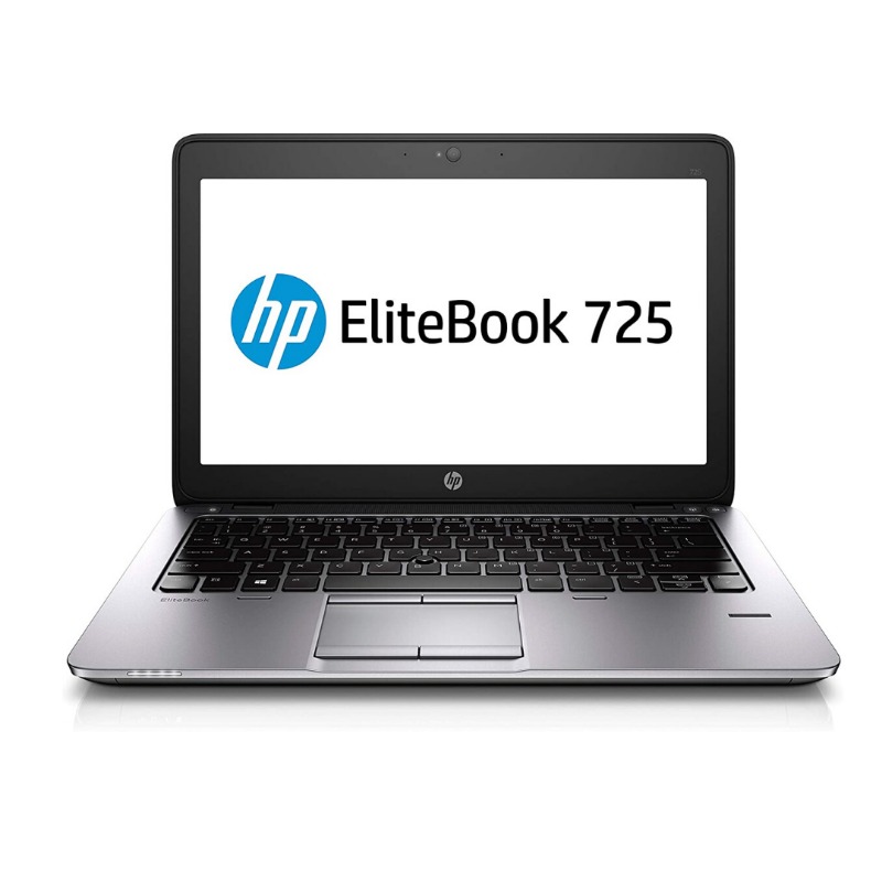 HP EliteBook 725 G2 AMD Pro A10 Processor 500 GB Hard Disk, 4GB Ram WIN10 Pro Webcam FP Reader Backlit Keyboard