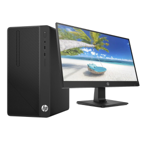 HP 288 Pro G3 MT Intel Core i5 6th Gen 3.2GHz 8GB RAM 256GB SSD + HP V221VB 22 inches FHD monitor3