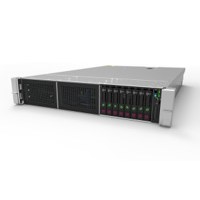 HP ProLiant DL380 Gen9 Intel Xeon E5-2620v4 8-Core (2.10GHz 20MB) 16GB (1 x 16GB) PC4-2400T-R 2400MHz RDIMM 3 x 300GB 12G(10k rpm) Hot Plug 2.5in Small Form Factor Smart Carrier SAS Smart Array P440ar/2G Module DVD-RW 500W 3