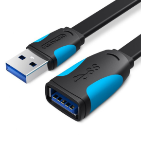 VENTION FLAT USB 3.0 EXTENSION CABLE 3METER- VEN-VAS-A13-B3003