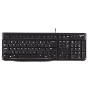 Logitech K120 Keyboard, USB, 920-002508