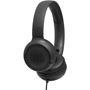 JBL TUNE 500 - Wired On-Ear Headphones - Black