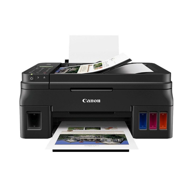 Canon Pixma G4411 Colour Inkjet Printer Wi-Fi Print Copy Scan Fax Cloud Link