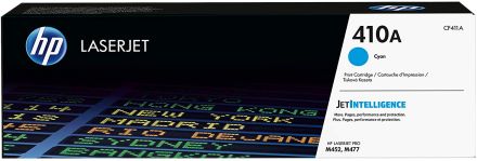 HP 410A Cyan Original LaserJet Toner Cartridge- CF411A