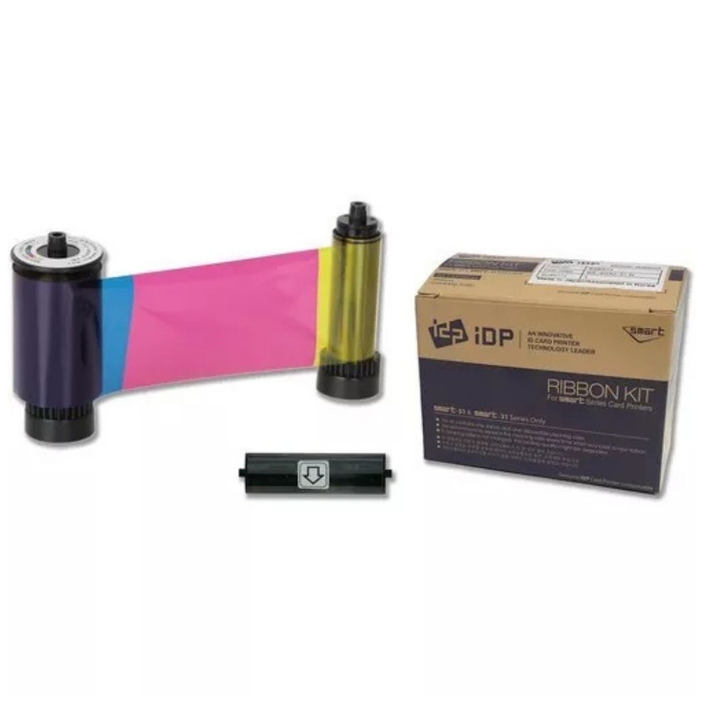 IDP Smart Full Color Ribbon - YMCKO - 250 prints0