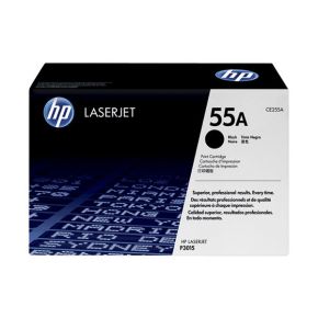 HP 55A Black Original LaserJet Toner Cartridge- CE255A