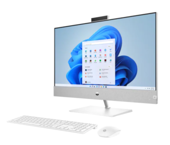 HP PAVILION 27-ca2151nh AIO, Intel Core i7 13700T, 16GB DDR4 3200, 1TB PCIe NVMe M.2 SSD, FreeDOS, NVIDIA GeForce RTX 3050 4GB Graphics, 27