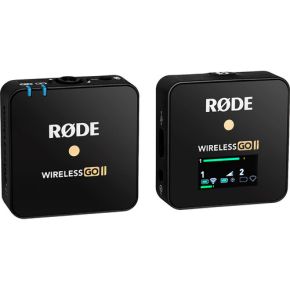 Rode Wireless GO II Single Compact Mic. (2.4 GHz, Black)2