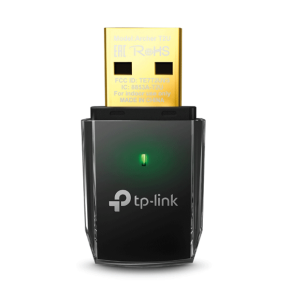 TP-Link AC600 Wireless Dual Band USB Adapter- TL-Archer T2U0