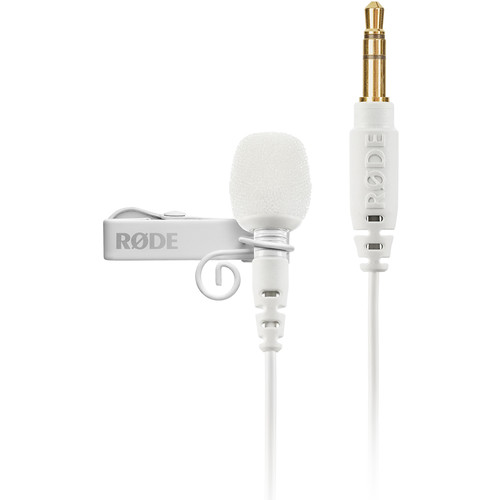 RODE Lavalier GO Omnidirectional Lavalier Microphone for Wireless GO Systems (White)0
