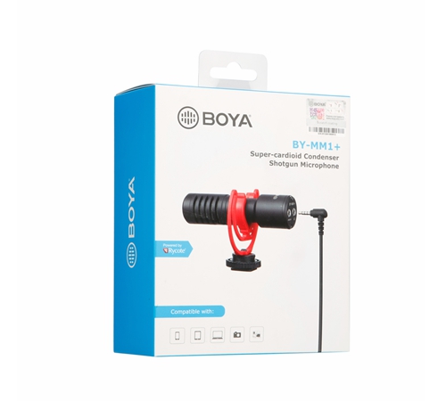 Boya BY-MM1+ Super-cardioid Condenser Shotgun Microphone2