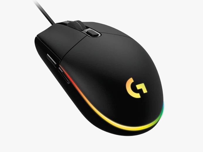 Logitech G102 LIGHTSYNC RGB 6 Button USB Gaming Mouse - Black - 910-0058234
