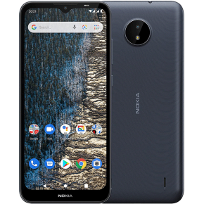 Nokia C20 Android Smartphone with 4G, Dual SIM, 2GB RAM, 32GB ROM, 6.5Inch HD display, front and rear 5MP cameras – both with LED flash, long lasting 3000 mAh battery0