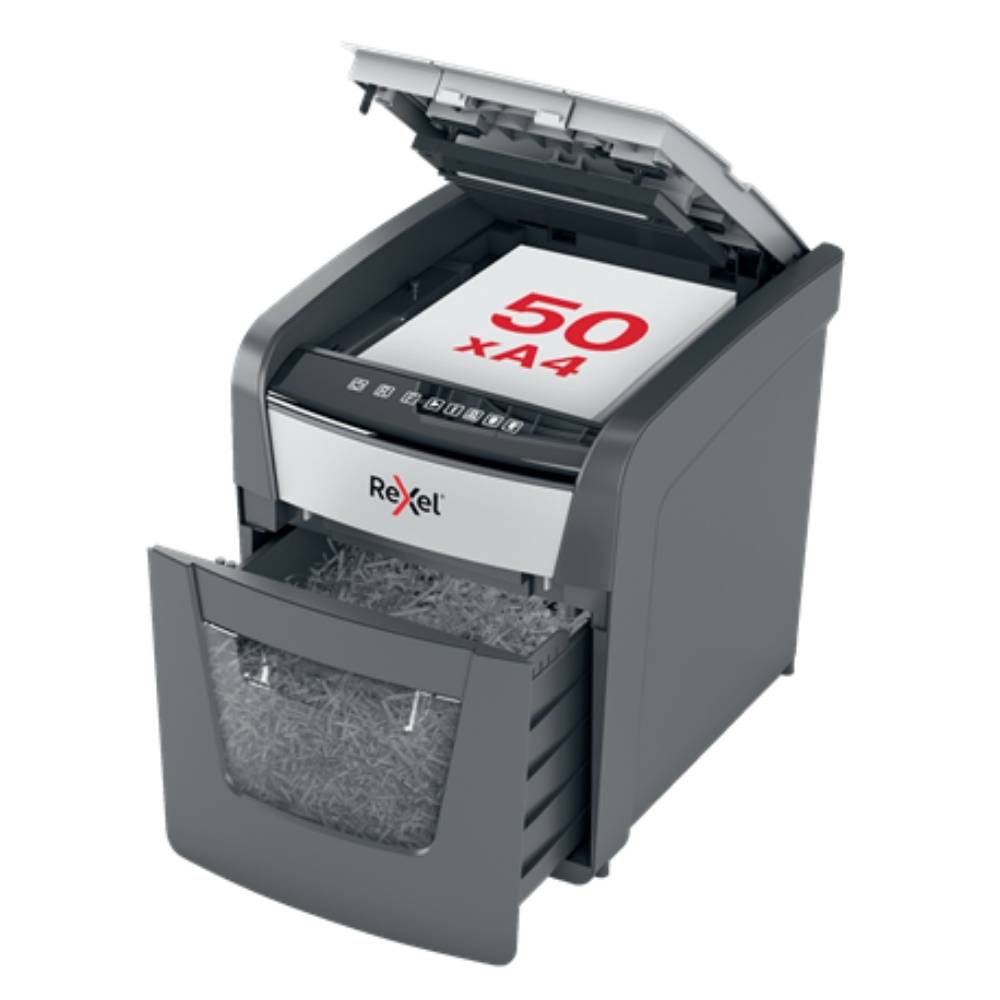 Rexel Optimum AutoFeed+ 50X UK shredder0