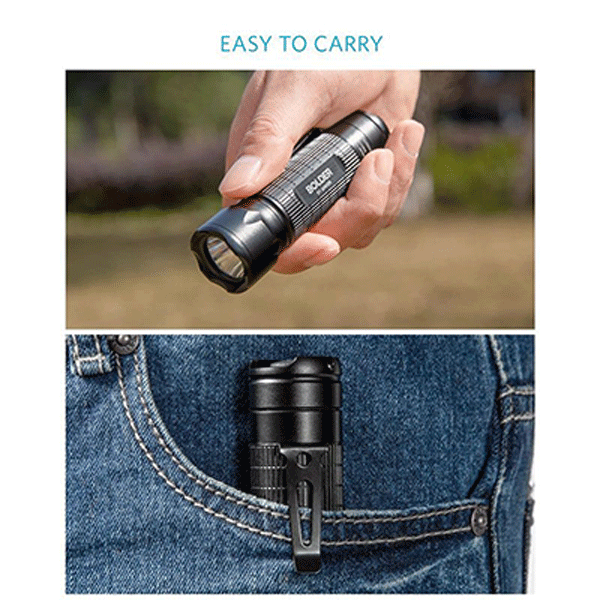 ANKER Flashlight Bolder LC30 Super Bright 300 Lumens Waterproof - Black0