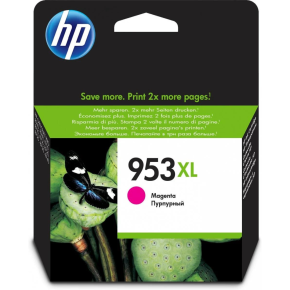 HP 953XL High Yield Magenta Original Ink Cartridge- F6U17AE0