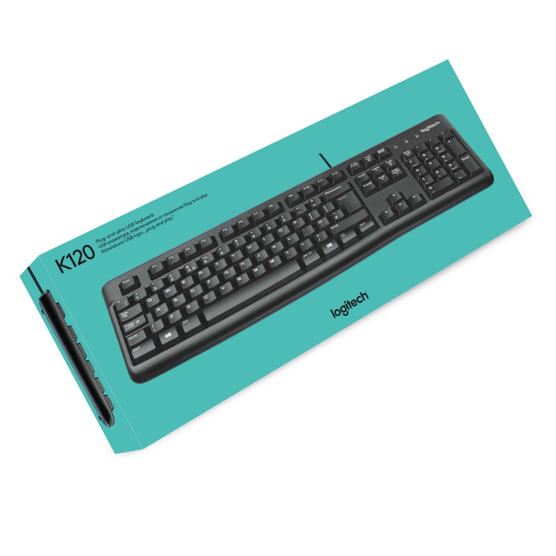 Logitech MK120 USB Keyboard and Mouse Combo