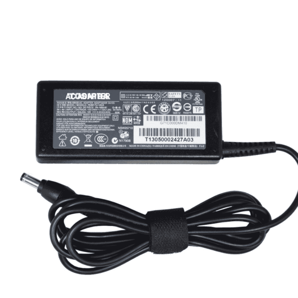 Adapter for Toshiba Satellite A665-S5171 19V 3.42A 65W