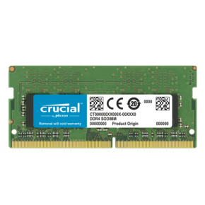 Crucial RAM 8GB DDR4 3200MHz CL22, Laptop Memory CT8G4SFRA32A0