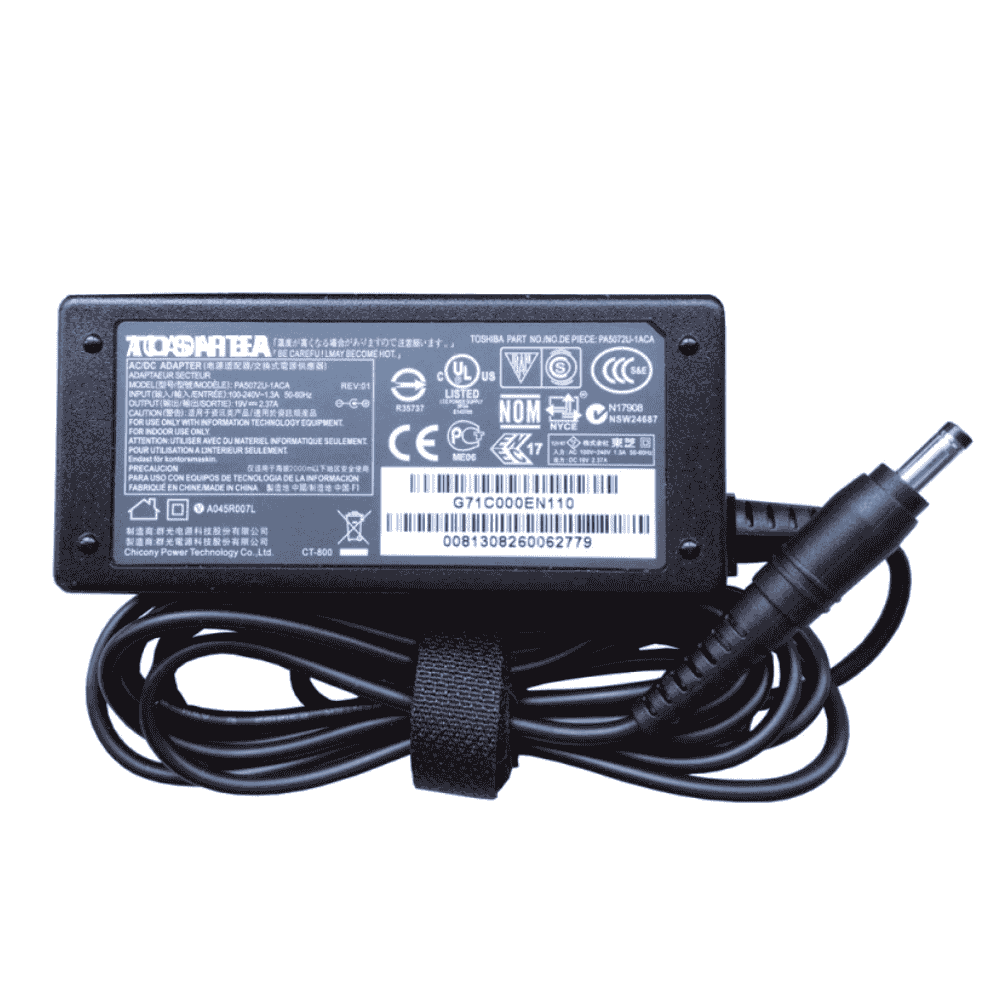 Toshiba Chromebook 2 CB30-C 45W 19V 2.37A Power Adapter