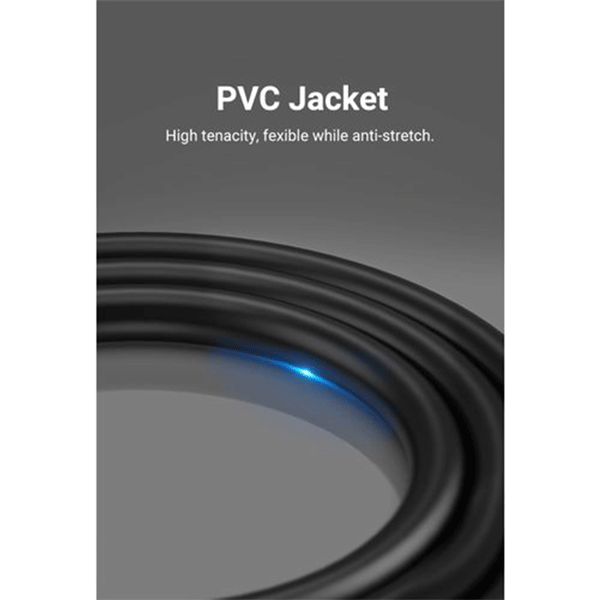 Vention VGA(3+6) Male to Male Cable with Ferrite Cores 10M Black2