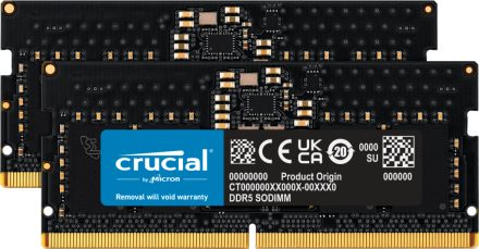 Crucial Laptop RAM DDR5 16GB 5600- CT16G56C46S53