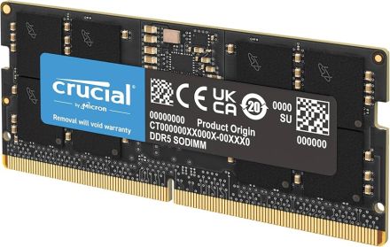 Crucial Laptop RAM DDR5 16GB 5600- CT16G56C46S5